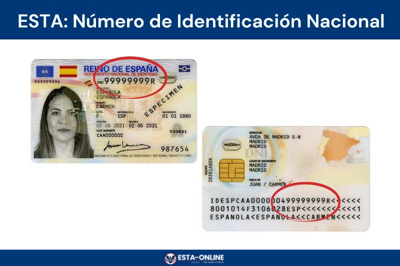 Documento de identidad español